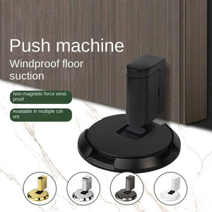 Nuevo Tope de Puerta Mecánico de Aleación de Zinc, Resistente, Sin Perforaciones, Sujetador de Puerta Ajustable, Herraje para Muebles - Product Image 5