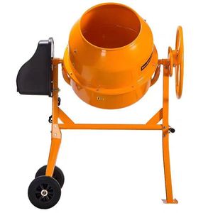 Mezcladora de Concreto Eléctrica de Acero FeiYu Naranja de <span class=keywords><strong>180</strong></span> <span class=keywords><strong>Litros</strong></span> con Bomba, 2M/H de Alta Eficiencia, Motor de 800-1000W, Equipo de Construcción Nuevo - Product Image 4