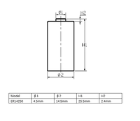 Grosir dan Dropshipping Baterai Primer ER14250 1200mah Lithium 1/2 AA Baterai Lithium Ion 3.6V Baterai LiSOCl2