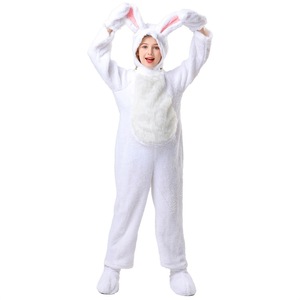 Costume de lapin blanc pour enfants, combinaison pour filles, performance scénique, printemps 2025 - Product Image 3
