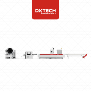 Machine de découpe laser à fibre Dxtech, découpe de précision de métal et d'aluminium, alimentation par bobine, machine de découpe laser 1530 - Product Image 4