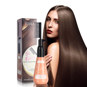 Produits de soin des cheveux OEM d'usine 180 ml, traitement lissant pour cheveux bouclés avec brosse peigne - Product Image 6