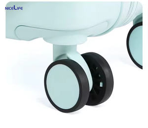 طقم أمتعة حمل 20-24-28 بوصة من 3 قطع حقائب خفيفة الوزن من مادة ABS بقشرة صلبة مع جيب أمامي وعجلات دوارة - Product Image 4