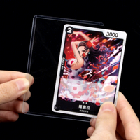 Porte-cartes de crédit et passeports 3 x 4 à chargement latéral et par le haut, anti-RFID, en PVC, pour cartes de visite et cartes d'identité