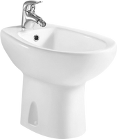 Salle de bains Europe Type WC Toilette Wash Down P Trap Ensemble de toilette deux pièces comprenant lavabo et bidet Prix économique Articles sanitaires