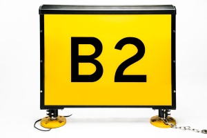 Signalisation LED professionnelle pour aéroports, pour l'identification des pistes d'atterrissage, des voies d'accès et des stands d'avions - Product Image 2