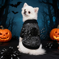 Kostum Halloween Hewan Peliharaan Laba-laba Lucu, Pakaian Cosplay, Pakaian Pesta Meriah, Pakaian Liburan Imut untuk Pesta Bertema Halloween