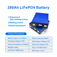 Batería de Celdas LiFePO4 de Grado Industrial de 3.2V 173ah 230ah 280Ah 314ah, Baterías de Iones de Litio Lifepo4 para Equipos de Energía Industrial