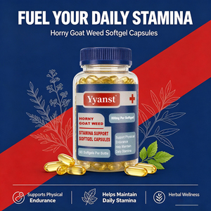 Horny Goat Weed Softgel Capsules 800mg 90pcs Herbal <b>Blend</b> Support Physical Endurance Help Maintain Daily Stamina For <b>Active</b> Men - Product Image 3