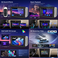 Podofo 2 Din 7'' Autoradio de voiture sans fil Carplay&Android Auto MP5 Radio multimédia pour VW GOLF/PASSAT/POLO OEM/ODM Factory