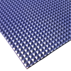 Tapis à motif pyramidal EPDM antidérapant étanche à l'eau pour les chantiers de construction extérieurs Gym <span class=keywords><strong>Vans</strong></span> Garages Hôtels Aéroports-Coupe personnalisée - Product Image 2