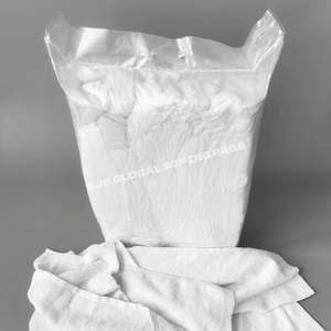 Trapos Blancos de Algodón de Alta Calidad para Limpieza Industrial, Trapos de Toalla Blancos para Taller, Trapos Industriales para Limpiar, Toallas Recicladas para Limpieza - Product Image 1