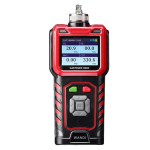 Portable 4-Gas Personal Monitor Real-Time LEL/O2/CO/H2S Detection IP66 Waterproof High Accuracy Industrial Gas Detector - Product Image 1