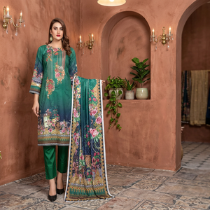 Women Lawn Suits/ Summer Dress Women Clothing/ 3-piece Pakistani Lawn Suits - Product Image 2