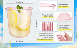 Custom <b>Boba</b> Cup 250ml 360ml 480ml 640ml Gobelet Plastique Disposable clear <b>Bubble</b> Tea Cup Frosted Plastic Smoothie Cup with Lids - Product Image 5