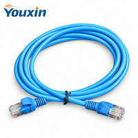 Câble Ethernet UTP CAT5e multicolore gris, rouge, jaune, vert, noir, blanc pour intégrateur de systèmes – Approvisionnement direct usine