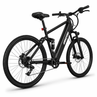 Vélo de montagne électrique tout suspendu 26 pouces 36V 250W 13AH avec freins à disque doubles et moteur de moyeu arrière EMTB – Prix abordable pour la vente en gros