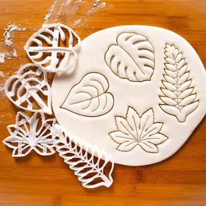 Форма для листьев, полимерная глина, форма для печати и резки листьев, сделай сам, керамическая глина, скульптура, форма для тропических листьев, инструмент для моделирования