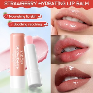 Set Regalo OEM SADOER Personalizzato con Balsamo Labbra alla Fragola e <span class=keywords><strong>Crema</strong></span> <span class=keywords><strong>Mani</strong></span>, Idratante, Nutriente, Riparatore, Cura della Pelle Labbra, Rossetto Vegano - Product Image 3