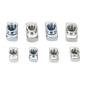 Zhifei T-nut Aluminum Profile Fasteners M4-M24 Nickel Plated For 2020 3030 4040 4545 Alloy Square Tube Fittings - Product Image 2