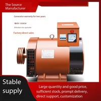 Dieselgenerator-Set 3 kW, 5/8/12/15 kW, 20/24/30 kW, 40/50 kW, Dreiphasenstrom 380 V/220 V, Einzelmaschine