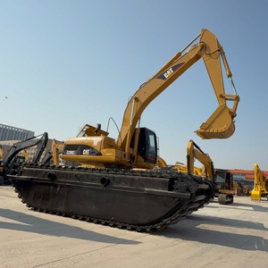 Used CAT 320CL Amphibious Excavator 20 Ton Low Fuel Consumption for Water <b>Conservancy</b> Channel Dredging Soft Soil Works in Stock - Product Image 1