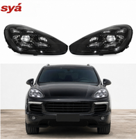 Phares LED Matrix PDLS SYA Premium style 2021 pour Porsche Cayenne 92A 958.2 2015 2016 2017 Remplacement des feux avant