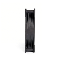 Le dernier ventilateur de refroidissement pour PC noir 120 mm sans lumière, ventilateur silencieux pour châssis d'ordinateur, ventilateur de refroidissement pour processeur, accessoire pour boîtier d'ordinateur
