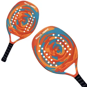 raqueta de tenis de playa批发价格定制标志颜色专业品质沙滩网球棒