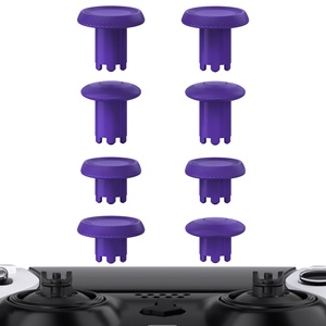 จอยสติ๊กอะนาล็อกแบบเปลี่ยนได้ Black 4 Heights 3 Surfaces Grips ThumbsGear พร้อมฝาครอบสำหรับคอนโทรลเลอร์ PS5 Edge - Product Image 1