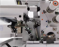 FN434D Nouvelle machine à coudre surjeteuse domestique mini haute qualité, configuration à colonne, roulement à billes, double aiguille haute vitesse