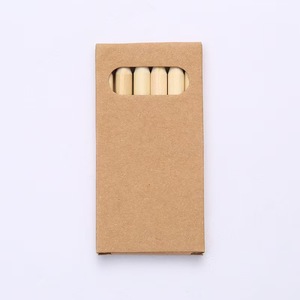 Mini crayons <span class=keywords><strong>de</strong></span> <span class=keywords><strong>couleur</strong></span> <span class=keywords><strong>avec</strong></span> logo personnalisé, crayons <span class=keywords><strong>de</strong></span> <span class=keywords><strong>couleur</strong></span> en bois pré-affûtés <span class=keywords><strong>de</strong></span> 3.5 pouces 6 couleurs dans une boîte kraft - Product Image 3