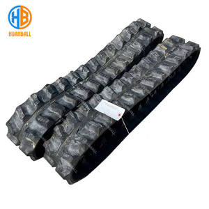 300x52.5x82W cingolato in gomma per Mini escavatore Kobelco <span class=keywords><strong>SK30UR</strong></span> <span class=keywords><strong>SK30UR</strong></span>.1 <span class=keywords><strong>SK30UR</strong></span>.2 attrezzatura - Product Image 2