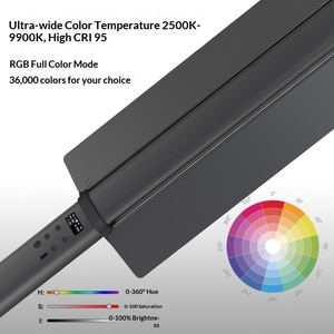 LP730 30W RGB Full Color Dimmable Photography Fill Light Stick with App Remote Control Lithium Battery Handheld Light - Product Image 4