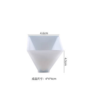 Cetakan Casting Perhiasan Piramida Silikon Kerajinan Perhiasan Swakriya, Cetakan Silikon Berbagai Ukuran Digunakan untuk Membuat Cetakan Resin Piramida - Product Image 6