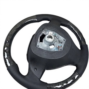 Volant de voiture personnalisé en cuir pleine fleur pour BMW F10 F30 F31 M3 M5 2011, accessoire automobile - Product Image 5