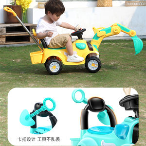 Novo <span class=keywords><strong>Mini</strong></span> Escavador Elétrico para Crianças / Escavador Infantil com Bateria Recarregável, Carro de Passeio para Crianças - Product Image 2