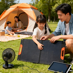 Oferta especial, fuente de alimentación portátil para exteriores de 60w, Panel Solar de 18V, paquete de carga de silicio monocristalino, envío gratis - Product Image 1
