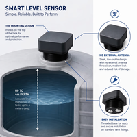 Nuevo Medidor de Nivel de Agua Ultrasónico Inteligente TLC2502 2.4G/5G WiFi con Sonda de 4m, Monitor de Líquido con Alarma Remota por Aplicación TUYA para Sistemas de Tanques