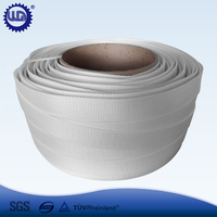 Correa de Amarre de Alta Resistencia de 38 mm y 2,2 mm de Grosor, Tejida Manualmente, de PET Blanco, Certificada ISO9001, para Embalaje