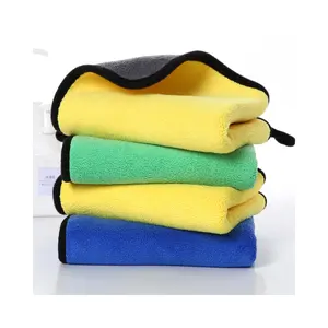 Hot Selling Quick Dry Car Cleaning Towel 30*30cm Terry Washing Towel Solid Color Small Towel