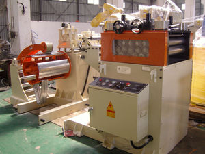 2 trong <span class=keywords><strong>1</strong></span> <span class=keywords><strong>decoiler</strong></span> leveller máy thép nhà máy sản xuất cuộn dây thẳng máy với <span class=keywords><strong>decoiler</strong></span> uncoiling và ép tóc - Product Image 3