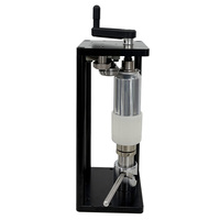 Nueva Máquina Manual para Sellar Latas de Papel y Madera para Té de Burbujas, Refrescos, Cerveza y Jugos - Fácil de Operar, 220V, 1 Año de Garantía