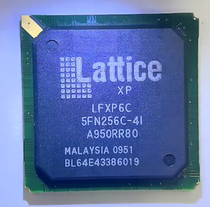 ชิป FPGA รุ่น Lattice LFXP6C 5FN256C-4I แบบติดตั้งบนพื้นผิว อุปกรณ์ลอจิกที่ตั้งโปรแกรมได้ ผลิตในมาเลเซีย - Product Image 1