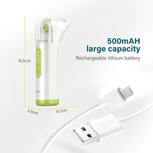 Aspiratore nasale professionale per bambini in Silicone per uso alimentare pulitore per naso con luce a LED grande aspiratore per bambini - Product Image 6