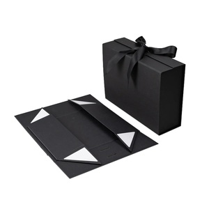Customized High-Grade Wholesale Magnetic Wedding Gift Rigid Cardboard Boxes Glossy <b>Lamination</b> Sponge Lining Custom Shape - Product Image 2