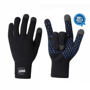 <span class=keywords><strong>Gants</strong></span> tricotés imperméables en silicone pour écran tactile, doublure de ski, <span class=keywords><strong>gants</strong></span> isolants, randonnée, pêche, cyclisme, snowboard, nouveauté 100% - Product Image 1