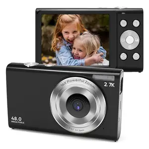 digital photo camera with 2.4'' Color display and 16x digital zoom mini vlog 1080p 4K camera Digital video photo