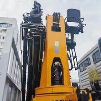 Camion grue hydraulique Shacman 6x4, grue télescopique de 10 tonnes, 16 tonnes, à vendre avec caisse de chargement personnalisée