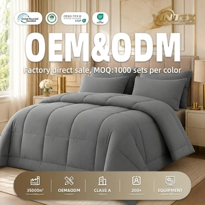 Piumino Matrimoniale Yintex 10.5 Tog per Notti Fredde <span class=keywords><strong>Invernali</strong></span>, Trapunta Spessa e Confortevole, Design per Tutte le Stagioni, Anallergico, Certificato Oeko-tex, Durevole per la Casa - Product Image 1